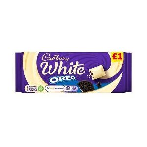 Cadbury White Oreo Chocolate Bar 120g (Pack of 17) Cadbury White Oreo Chocolate Bar 120g (Pack of 17)
