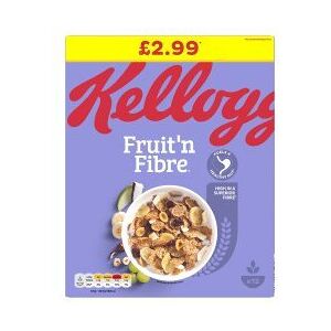 Kelloggs Kellogg's Fruit 'n Fibre Cereal 500g (Pack of 6) Kelloggs Kellogg's Fruit 'n Fibre Cereal 500g (Pack of 6)