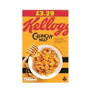 Kelloggs Kellogg's Crunchy Nut Cereal 500g (Pack of 8) Kelloggs Kellogg's Crunchy Nut Cereal 500g (Pack of 8)