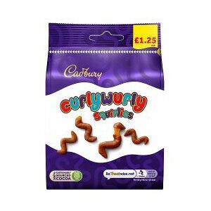 Cadbury Curly Wurly Squirlies Bag 95g (Pack of 10) Cadbury Curly Wurly Squirlies Bag 95g (Pack of 10)
