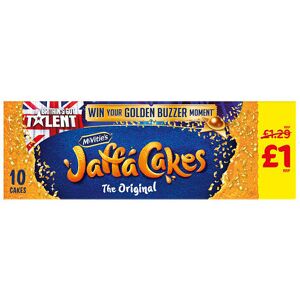 McVities McVitie's Jaffa Cakes Original Biscuits 10 Pack 122g (Pack of 12) McVities McVitie's Jaffa Cakes Original Biscuits 10 Pack 122g (Pack of 12)