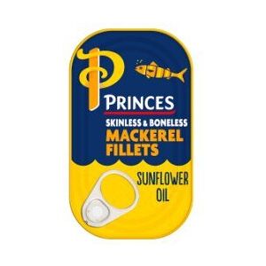 Princes Mackerel Fillets in Sunflower Oil 125g (Pack of 10) Princes Mackerel Fillets in Sunflower Oil 125g (Pack of 10)