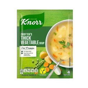 Knorr Thick Vegetable Dry Packet Soup 75g (Pack of 9) Knorr Thick Vegetable Dry Packet Soup 75g (Pack of 9)