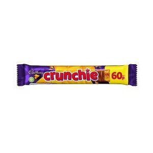 Cadbury Crunchie Chocolate Bar 40g (Pack of 48) Cadbury Crunchie Chocolate Bar 40g (Pack of 48)
