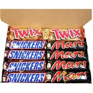 Unbranded Milk Chocolate Selection Box for Chocolate Lover, Snickers, Mars, Twix Unbranded Milk Chocolate Selection Box for Chocolate Lover, Snickers, Mars, Twix