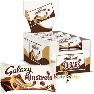 Galaxy Minstrels Bag, 42 g - Pack of 40 Galaxy Minstrels Bag, 42 g - Pack of 40