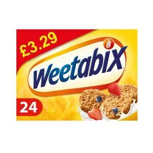 Weetabix 24 Biscuits case 540g (Pack of 10) Weetabix 24 Biscuits case 540g (Pack of 10)