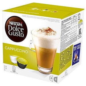 Nescafe NESCAFÉ DOLCE GUSTO Cappuccino Coffee Pods, 16 Capsules (Pack of 6 - Total 96 Ca Nescafe NESCAFÉ DOLCE GUSTO Cappuccino Coffee Pods, 16 Capsules (Pack of 6 - Total 96 Ca