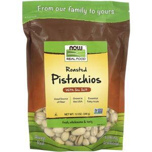 Now Foods, Real Food, Roasted Pistachios, With Sea Salt, 12 oz (340 g) Now Foods, Real Food, Roasted Pistachios, With Sea Salt, 12 oz (340 g)