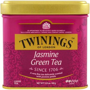 Twinings, Jasmine Green, Loose Tea, 3.53 oz (100 g) Twinings, Jasmine Green, Loose Tea, 3.53 oz (100 g)
