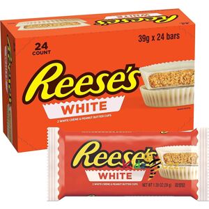 Unbranded White Reese's Peanut Butter Cups 39 g (Pack of 24) Unbranded White Reese's Peanut Butter Cups 39 g (Pack of 24)