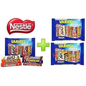 Nestle Chocolate Variety (6 bars) Toffee Crisp, Kit Kat, Yorkie etc Nestle Chocolate Variety (6 bars) Toffee Crisp, Kit Kat, Yorkie etc