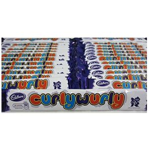 Cadbury s Curlywurly Chewy Caramel Chocolate - Full Box 60 Bars Cadbury s Curlywurly Chewy Caramel Chocolate - Full Box 60 Bars