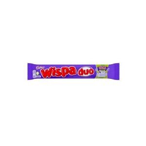 Cadbury Wispa Duo Chocolate Bar 51g (32 x 51g) Cadbury Wispa Duo Chocolate Bar 51g (32 x 51g)