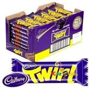 (Pack Of 48) Cadbury Twirl Chocolate Bars (Pack Of 48) Cadbury Twirl Chocolate Bars
