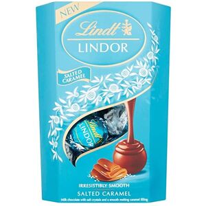 Lindt LINDOR Salted Caramel Chocolate Truffles Box 200g Lindt LINDOR Salted Caramel Chocolate Truffles Box 200g