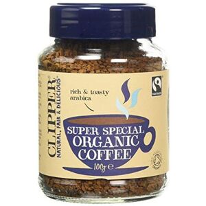 Clipper Super Special Organic Arabica Instant Coffee 6 x 100g Jars Bulk Buy Clipper Super Special Organic Arabica Instant Coffee 6 x 100g Jars Bulk Buy