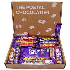 Chocolate Cadbury Hamper Box, with Dairy Milk, Twirl, Wispa, Chomp, Boost, Picni Chocolate Cadbury Hamper Box, with Dairy Milk, Twirl, Wispa, Chomp, Boost, Picni