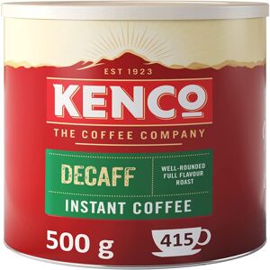 Kenco Decaf Instant Coffee - 2 x 500g Tin Kenco Decaf Instant Coffee - 2 x 500g Tin