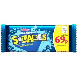 Kelloggs Rice Krispies Squares Marshmallow Bar Single 28g (Pack of 30) Kelloggs Rice Krispies Squares Marshmallow Bar Single 28g (Pack of 30)