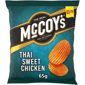 McCoy's Thai Sweet Chicken Sharing Crisps 65g (Pack of 20) McCoy's Thai Sweet Chicken Sharing Crisps 65g (Pack of 20)