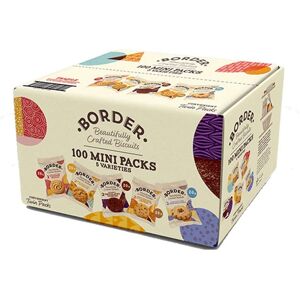 Border Biscuits 100 Luxury Mini Packs 100x5 Varieties Border Biscuits 100 Luxury Mini Packs 100x5 Varieties