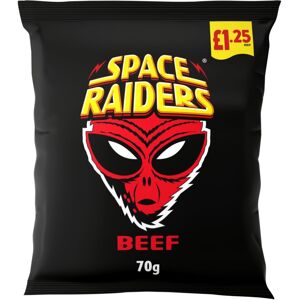 Space Raiders Beef Crisps 70g (Pack of 20) Space Raiders Beef Crisps 70g (Pack of 20)