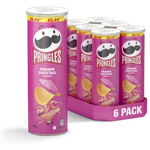 Pringles Prawn Cocktail 165g (Pack of 6) Pringles Prawn Cocktail 165g (Pack of 6)