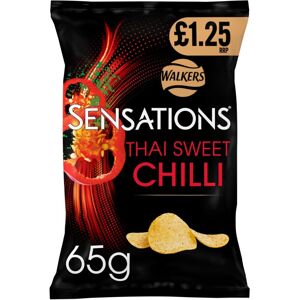 Walkers Sensations Thai Sweet Chilli Crisps 65g (Pack of 15) Walkers Sensations Thai Sweet Chilli Crisps 65g (Pack of 15)