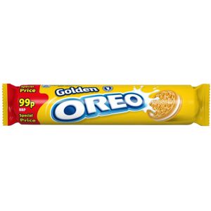 Oreo Golden Sandwich Biscuits 154g (Pack of 16) Oreo Golden Sandwich Biscuits 154g (Pack of 16)