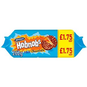 Mcvities Milk Chocolate Hobnobs 262g (Pack of 2) Mcvities Milk Chocolate Hobnobs 262g (Pack of 2)