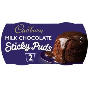 Cadbury Milk Chocolate Sponge Pudding Desserts 2x95g (Pack of 4) Cadbury Milk Chocolate Sponge Pudding Desserts 2x95g (Pack of 4)