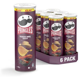 Pringles Texas BBQ Sauce 200g (Pack of 6) Pringles Texas BBQ Sauce 200g (Pack of 6)