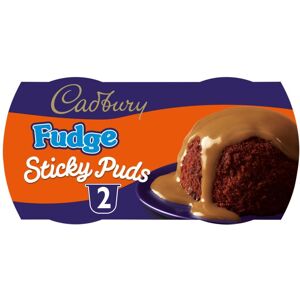 Cadbury Fudge Sticky Puds 95g (Pack of 4) Cadbury Fudge Sticky Puds 95g (Pack of 4)