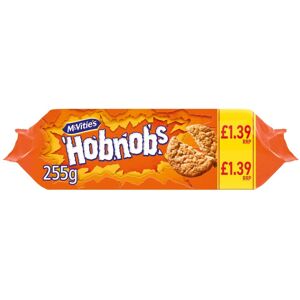 McVities McVitie's Hobnobs The Oaty One 255g (Pack of 6) McVities McVitie's Hobnobs The Oaty One 255g (Pack of 6)