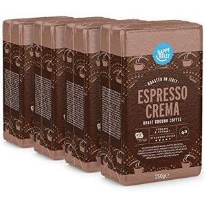 Amazon Brand Happy Belly Ground Coffee Espresso Crema 1kg 4 x 250g Rainforest Al Amazon Brand Happy Belly Ground Coffee Espresso Crema 1kg 4 x 250g Rainforest Al