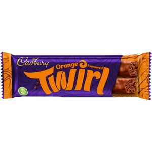 Cadbury Twirl Orange Chocolate Bar 43g - Limited Edition, Two-Finger Twirl Enrob Cadbury Twirl Orange Chocolate Bar 43g - Limited Edition, Two-Finger Twirl Enrob