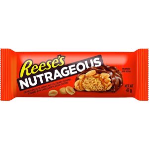 Unbranded Reese's Nutrageous Bars 47g Pack of 6 – Irresistible Peanut Butter, Caramel & Ch Unbranded Reese's Nutrageous Bars 47g Pack of 6 – Irresistible Peanut Butter, Caramel & Ch