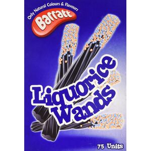 Barratt Liquorice Wands 16gm (75 Pieces) Barratt Liquorice Wands 16gm (75 Pieces)