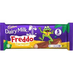 Cadbury Dairy Milk Freddo Caramel Chocolate Bar 5Pack97.5g(pack of 30) Cadbury Dairy Milk Freddo Caramel Chocolate Bar 5Pack97.5g(pack of 30)