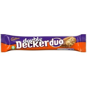 Cadbury Double Decker Duo Chocolate Bar 74.6g (Pack of 32) Cadbury Double Decker Duo Chocolate Bar 74.6g (Pack of 32)