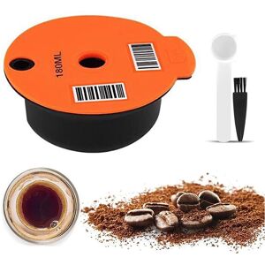 Unbranded Coffee Pods, Reusable Coffee Filter, Refillable Plastic Coffee Capsule with Spoo Unbranded Coffee Pods, Reusable Coffee Filter, Refillable Plastic Coffee Capsule with Spoo