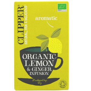 Clipper Lemon & Ginger 20bags ( Pack of 12 ) Clipper Lemon & Ginger 20bags ( Pack of 12 )
