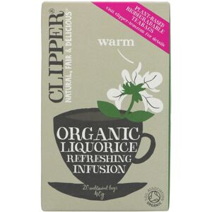 Clipper Liquorice 20bags ( Pack of 12 ) Clipper Liquorice 20bags ( Pack of 12 )