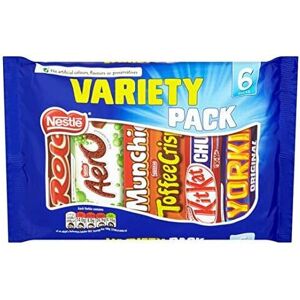 Nestle Variety Pack Mixed Multipack Chocolate Bars 6 x 3 Nestle Variety Pack Mixed Multipack Chocolate Bars 6 x 3