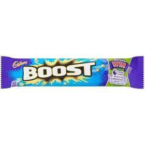 Cadbury Boost Chocolate Bar, Pack of 48 x 48.5 g Cadbury Boost Chocolate Bar, Pack of 48 x 48.5 g