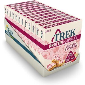 Trek High Protein White Chocolate & Raspberry Flapjack - Gluten Free Bars – Plant Bas Trek High Protein White Chocolate & Raspberry Flapjack - Gluten Free Bars – Plant Bas