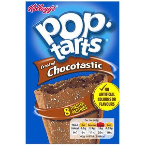 Kelloggs Kellogg's Pop Tarts Frosted ChocotasticToasterPastries 384g(Packof 6 ) Kelloggs Kellogg's Pop Tarts Frosted ChocotasticToasterPastries 384g(Packof 6 )
