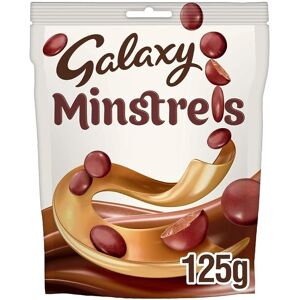 Galaxy Minstrels Milk Chocolate Pouch Bag 125g Galaxy Minstrels Milk Chocolate Pouch Bag 125g