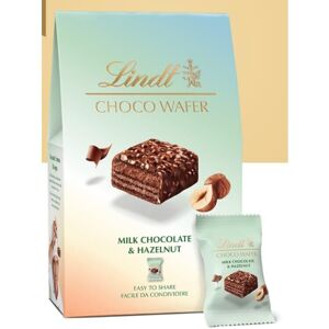 (Pack Of 16) Lindt Choco Wafer Milk Chocolate & Hazelnut 135g (Pack Of 16) Lindt Choco Wafer Milk Chocolate & Hazelnut 135g